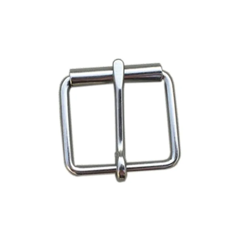 10pcs Stainless Steel Belt Buckle Roller Rectangle Strap Buckle 27mm Bag Pin Buckle Garment Metal Accessory