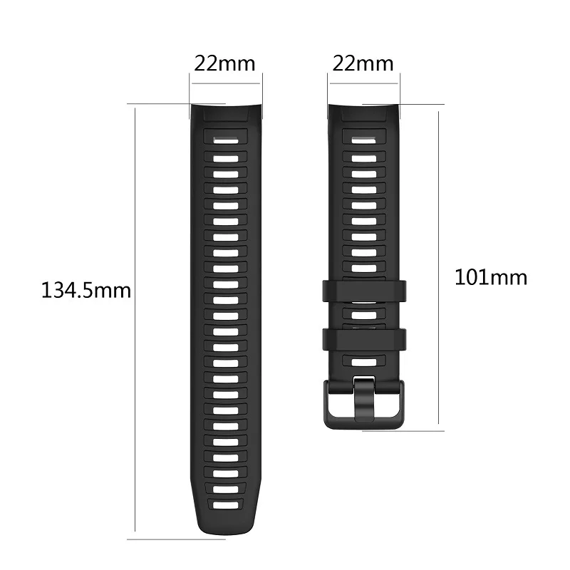 Silicone Silicone Watch Band Strap for Garmin Instinct Case TPU Soft Cover Screen Protector Shell