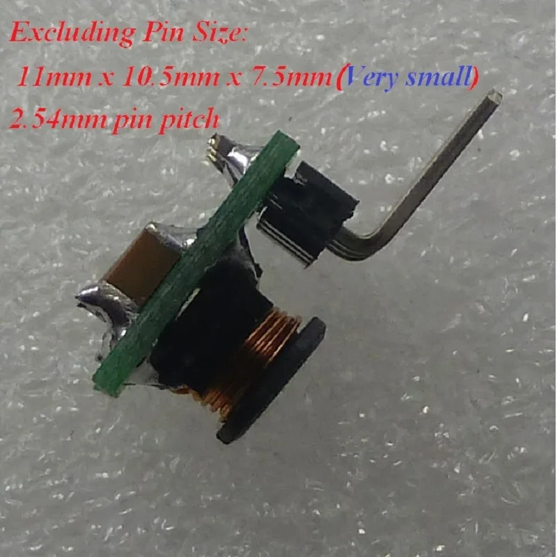 Módulo convertidor de voltaje Boost para placa de pruebas Raspberry Pi LED LCD, Mini piezas, 8 DC-DC, 0,9-5V a DC 5V