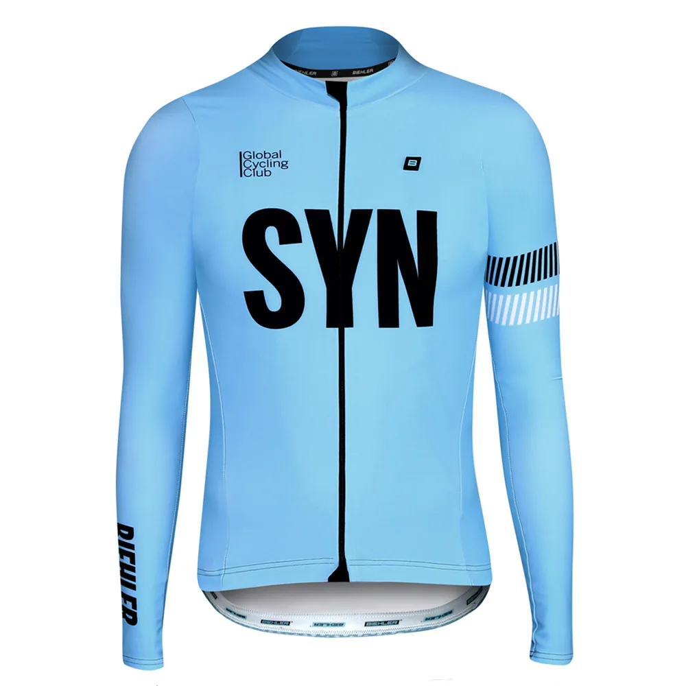 

SYN cycling clothing long sleeves jersey spring and autumn men maillot ciclismo pro team mtb bike apparel bicycle roadbike wear