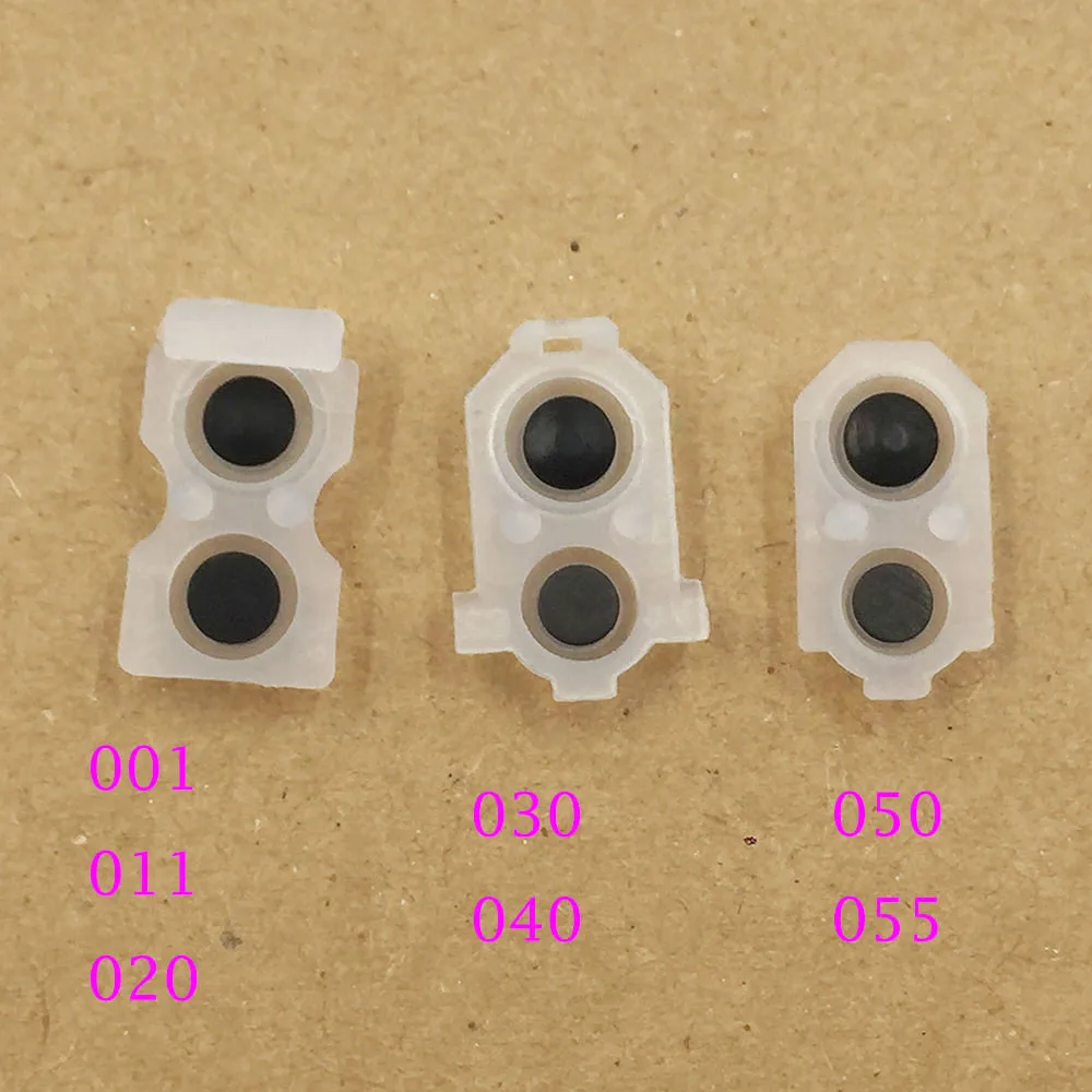 2SETS=4PCS JDS 001 011 030 JDM-030  040 055  Conductive Rubber Pads For PS4 Controller L2 R2 L1 R1 Rubber Buttons