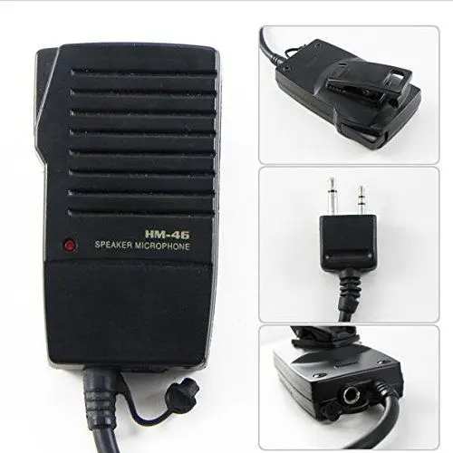 HM-46 Handheld Speaker Mic Microphone For ICOM IC-V8 V82 V85 IC-T2H IC-T7H T8A 2AT E90 W32A Radio