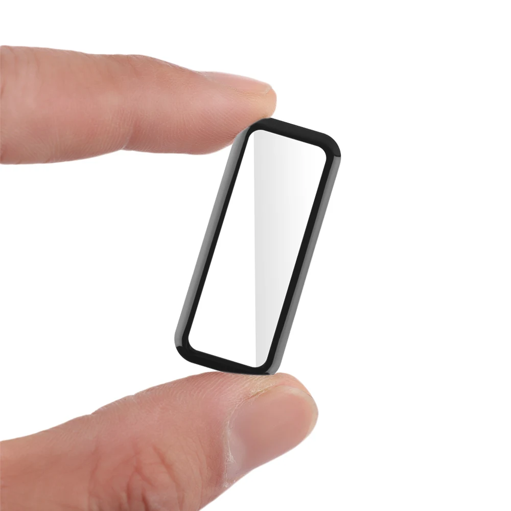 Pellicola protettiva morbida per Huawei Band 4 pellicola protettiva per schermo con bordo curvo 3D per Huawei Band 4 Pro HD Clear