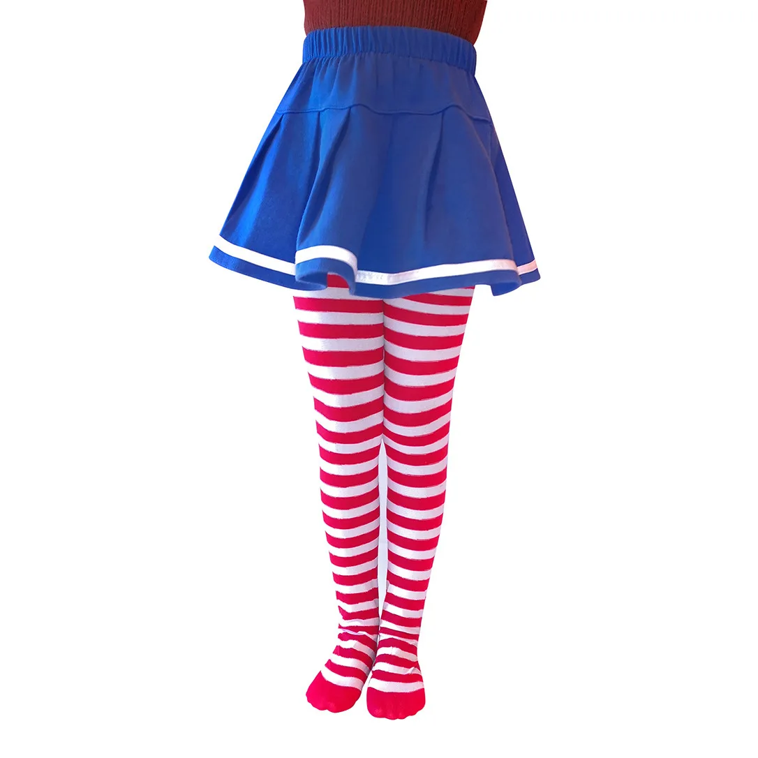 Halloween-Mädchen Gestreifte Strumpfhose Festtagsparty-Kostüm-Requisiten Strumpfhose Kinder-Strumpfhosen Dünne Strümpfe Mädchen-Accessoires – Detail 7