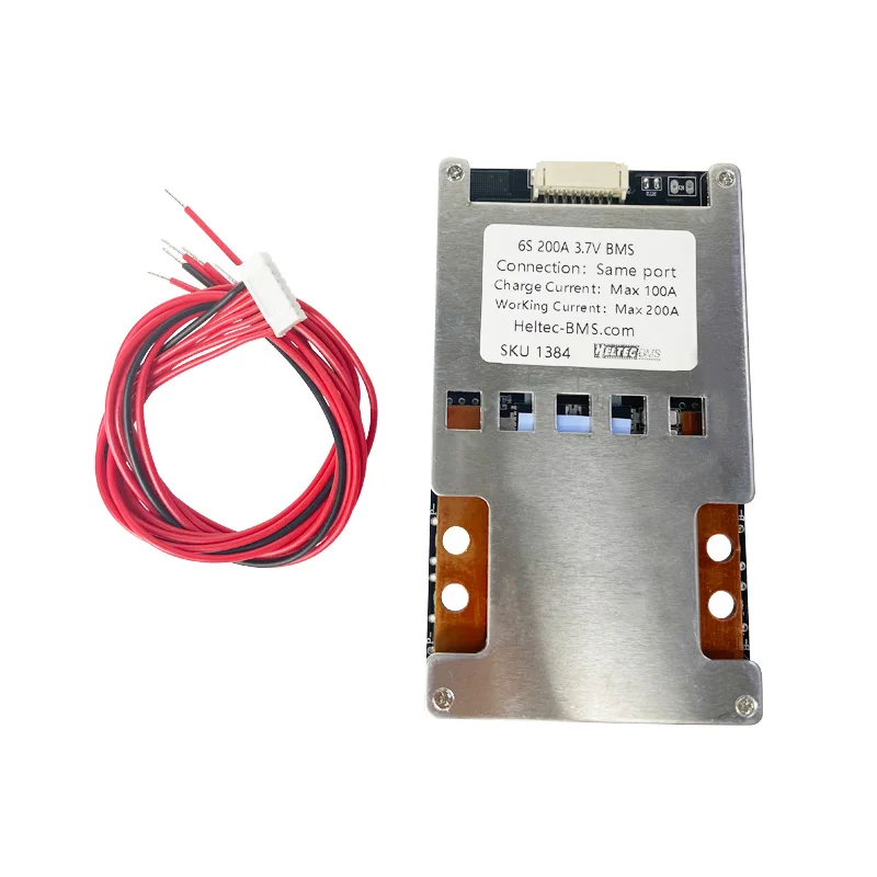 Heltec Wholesale 24V BMS 6S 200A Ternary Lithium Battery Protection Board for power tools within 3000W/mopeds/24V 3000W inverter