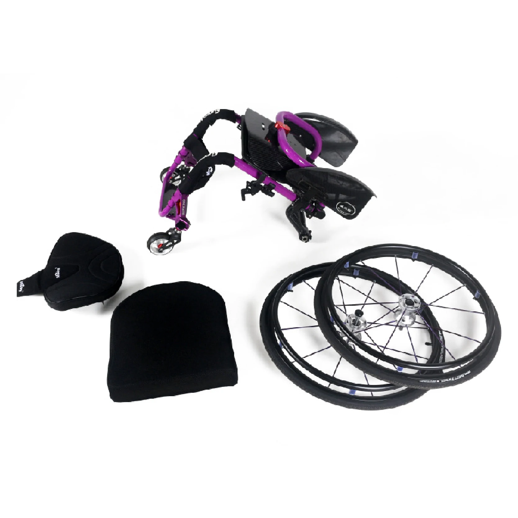 New Aluminum-magnesium Alloy Frame Carbon Fiber Guard Board Customized Sports Manual Wheelchair Multi-color Optional Handicapped