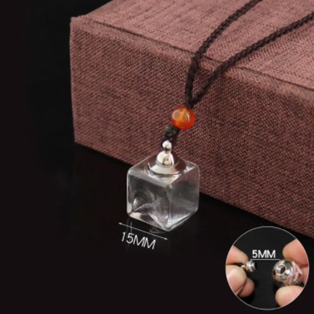 Hang Pendant for Car Water Drop for Women Men  Jewelry Gift Oil Diffuser Vial Perfume Bottle Pendant