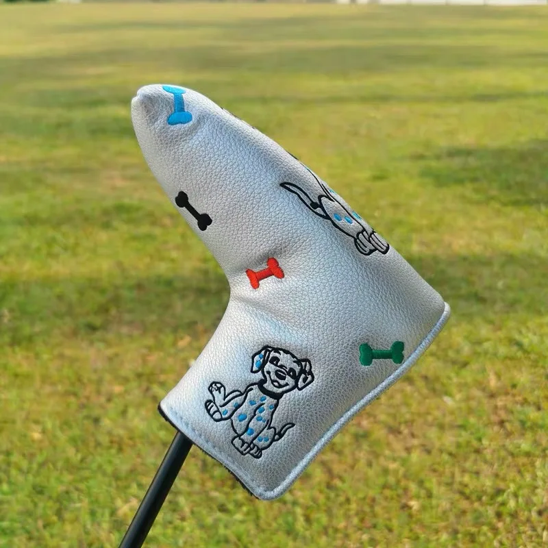 Variety of putter covers Golf club head cover L-shaped linear putter shaft cover Half round club head cover cover