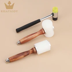 Leather Craft Carving Hammer Cowhide Punch Cutting Sewing DIY Working Saddle Making Tools Leather Craft Tools and Supplies Kits