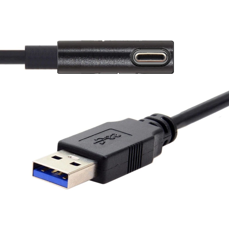 Fit For Oculus Link USB 3.1 Type-C Left Right Angled Type To Standard USB3.0 Data Cable