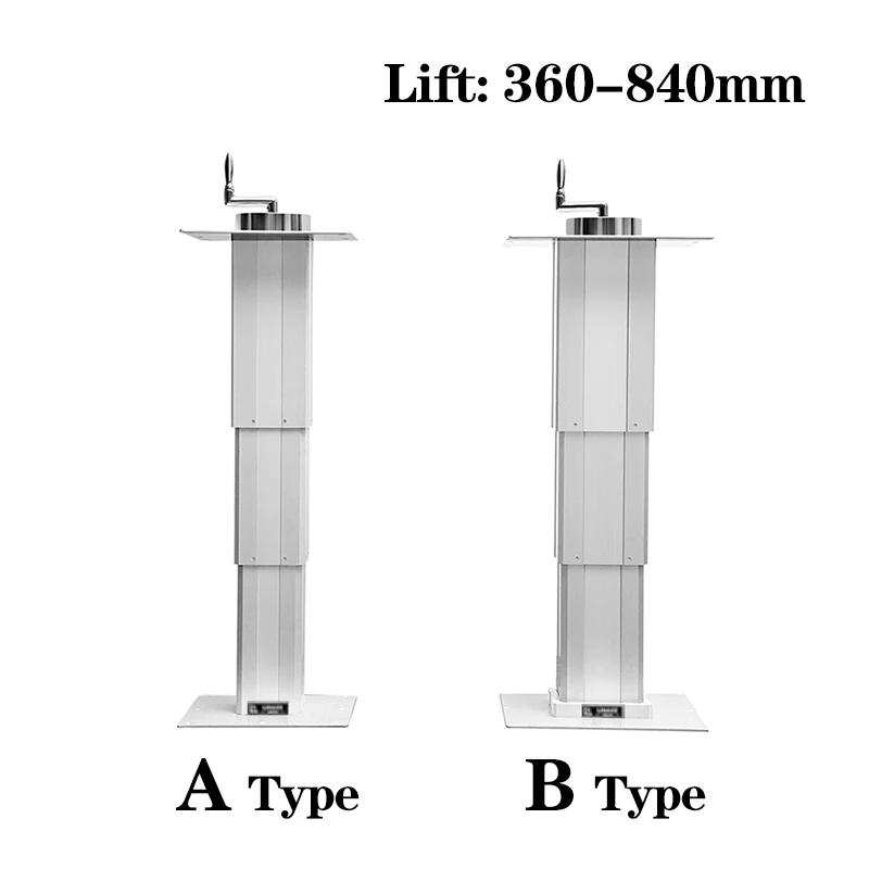 Manual tatami lift lifting table Max 65kg lift platform Lift 360-840mm for Manual adjustment height