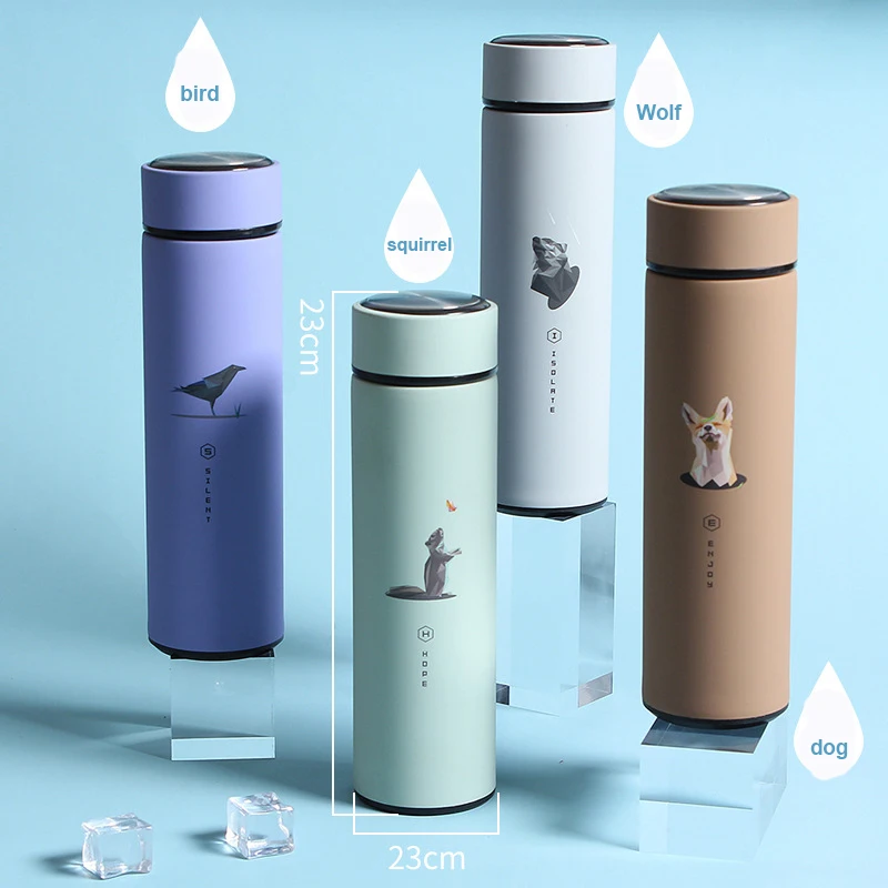 Portable Cup Thermos Water Bottle Stainless Steel Dreamy Coffee Term Thermos For Tea Thermal Mug Cup Thermal Hot Sale 500ml
