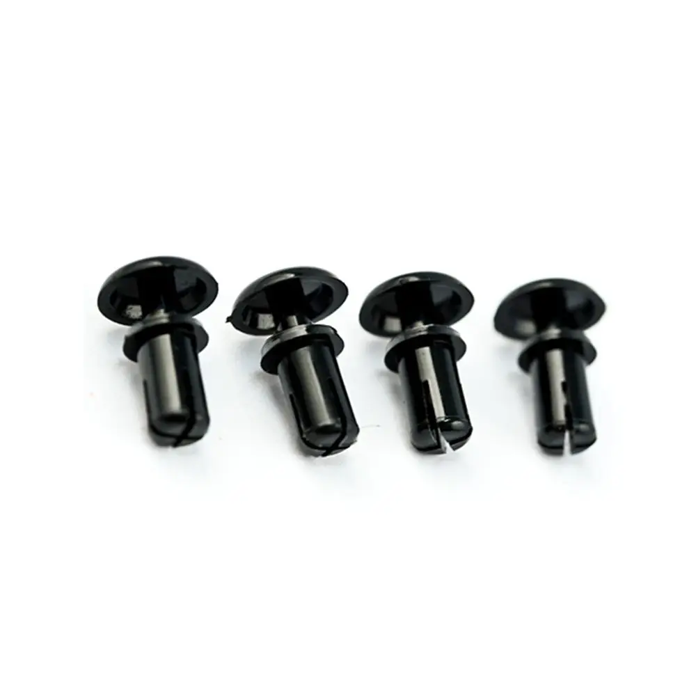 R5055 R Sharp White/Black Plastic Nylon Rivet For 5.1 Hole Diameter PC Board 1000pcs/bag