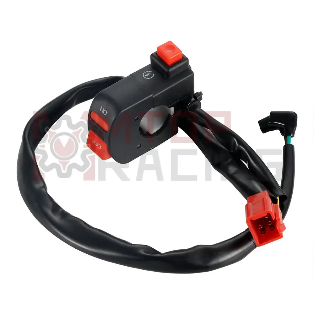 RHD Motorcycle Switch Block Cable Start Run OFF Control For Honda CBR250R MC19 1988 1989 35130-KY1-700