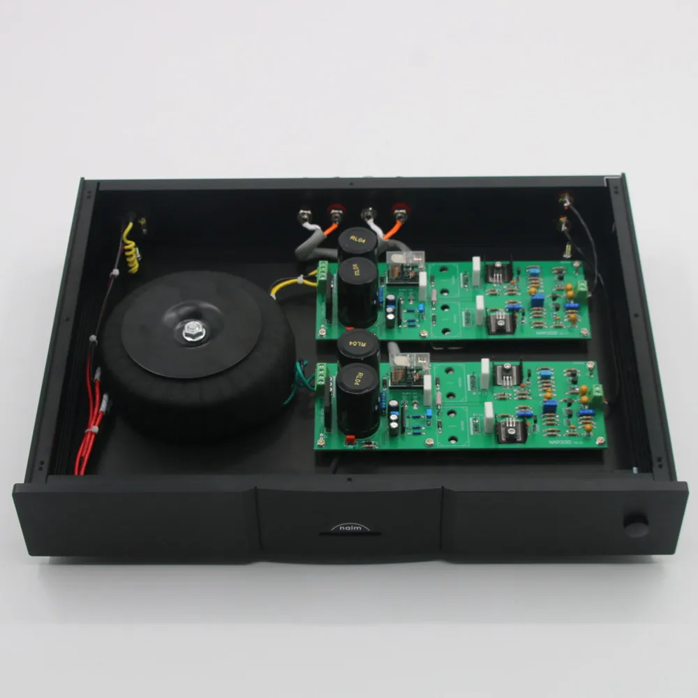 مرجع UK NAIM NAP200 HiFi Stereo 150WX2 مضخم طاقة الصوت (إصدار مستنسخ)