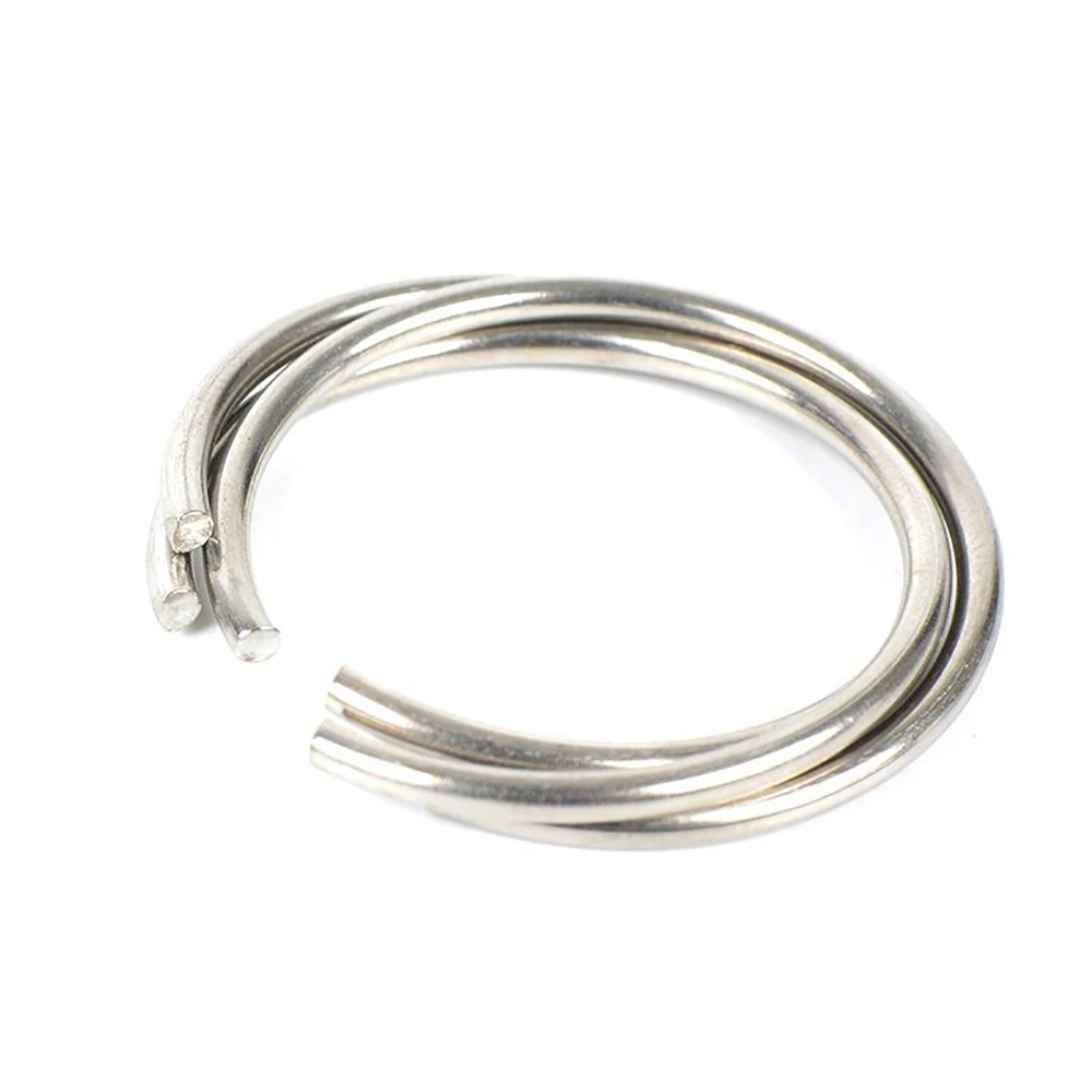 10Pcs Wire Diameter φ1.5mm SUS304 Stainless Steel Round Wire Snap Rings for Hole Retainer Circlips for Shaft OD=12.5mm~85mm