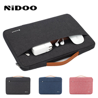 NIDOO Handbag Laptop Bag 11.6 13 14 15.6 Inch For Xiaomi MacBook Air Pro 13 Sleeve Case Cover Computer Notebook Briefcase