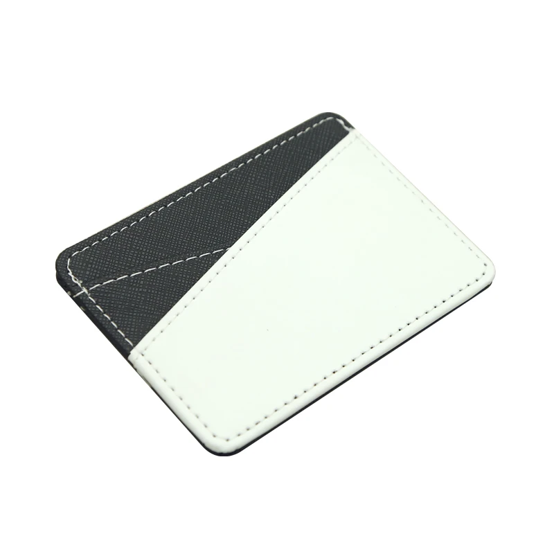 10pcs/lot Blank Sublimation Leather Card Bag Holder For Heat Transfer Printing Consumables DIY