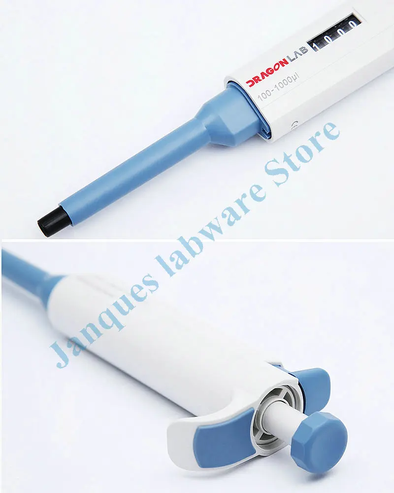 1Pcs Dragon Lab Single Channel Verstelbare Pipet, Handleiding Continue Digitale Micro Sampler, Grote Volume Pipettor