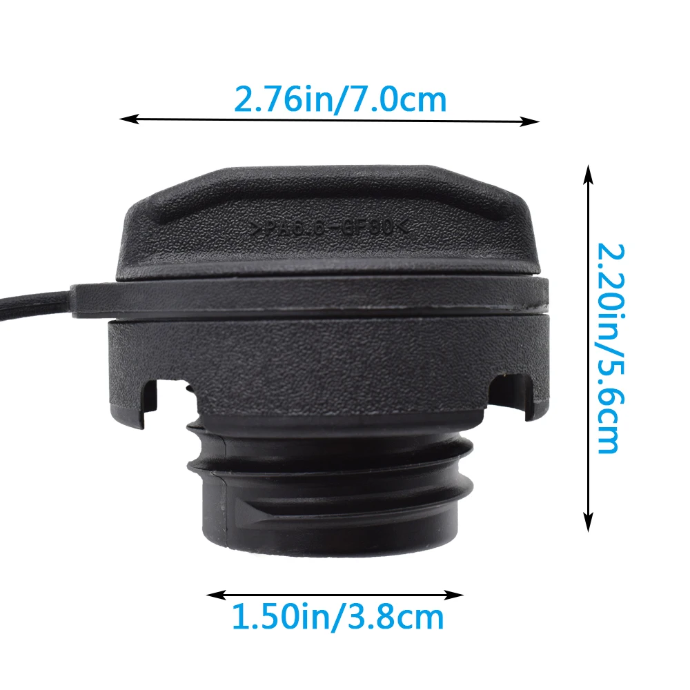 For VW Golf Polo Passat For Audi A4 A6 A8 For Skoda Octavia Leon Fuel Filler Cap Tank Inner Cover Cap Petrol Diesel 1J0201550A