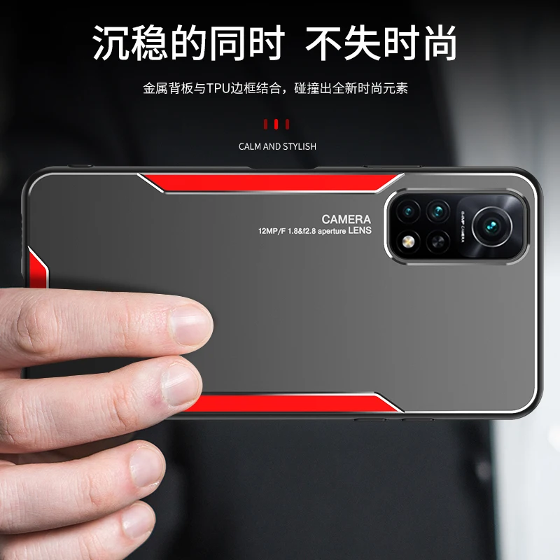 For Xiaomi Mi 10T Pro Case Luxury Hard Matte shockproof protective Back Cover Case for Xiaomi POCO X3 NFC Mi10T 10Tpro shell