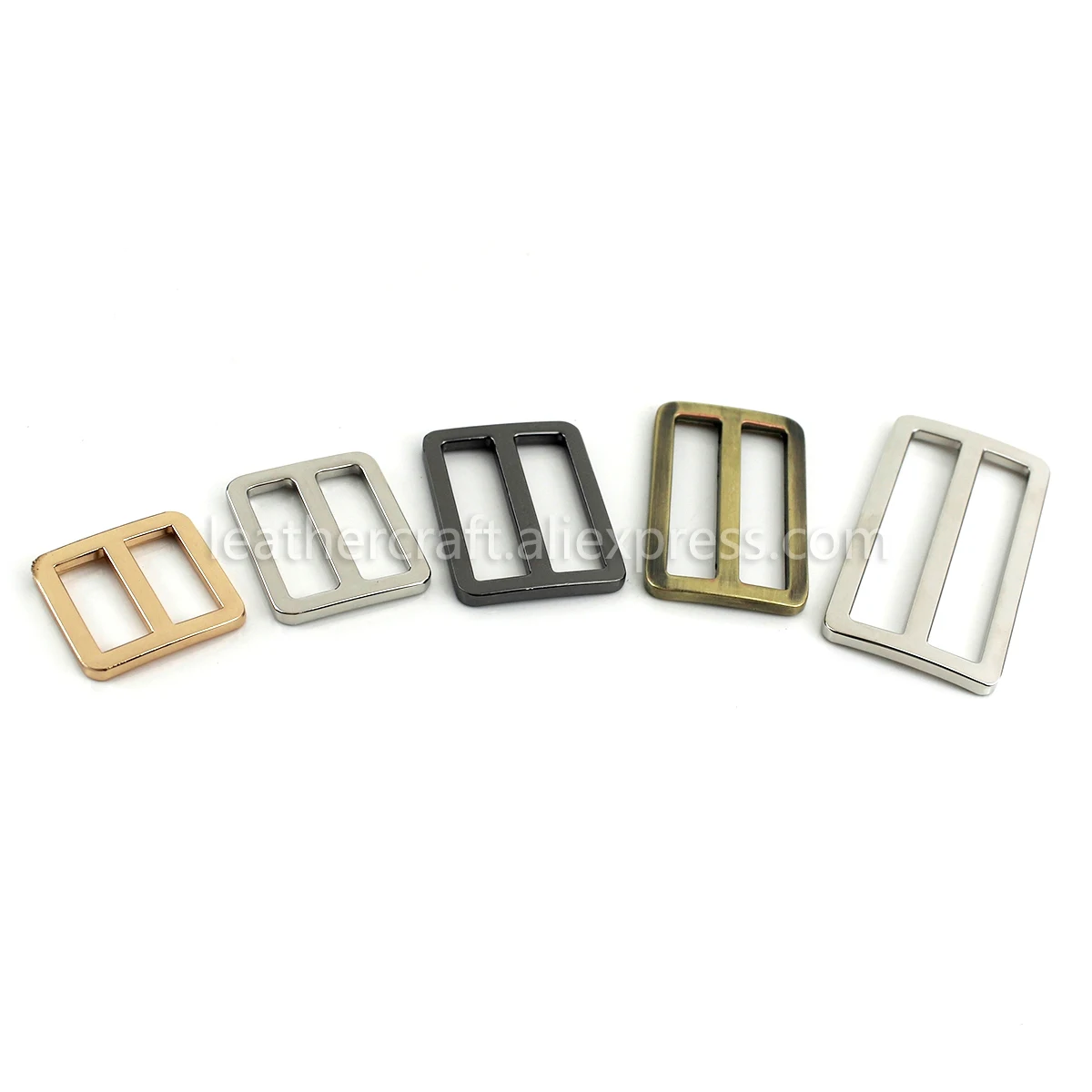 1x Metal Flat Wire Formed Rectangle Ring Buckle Loops Webbing Leather Craft Bag Strap Belt Buckle Garment Luggage DIY Accessory