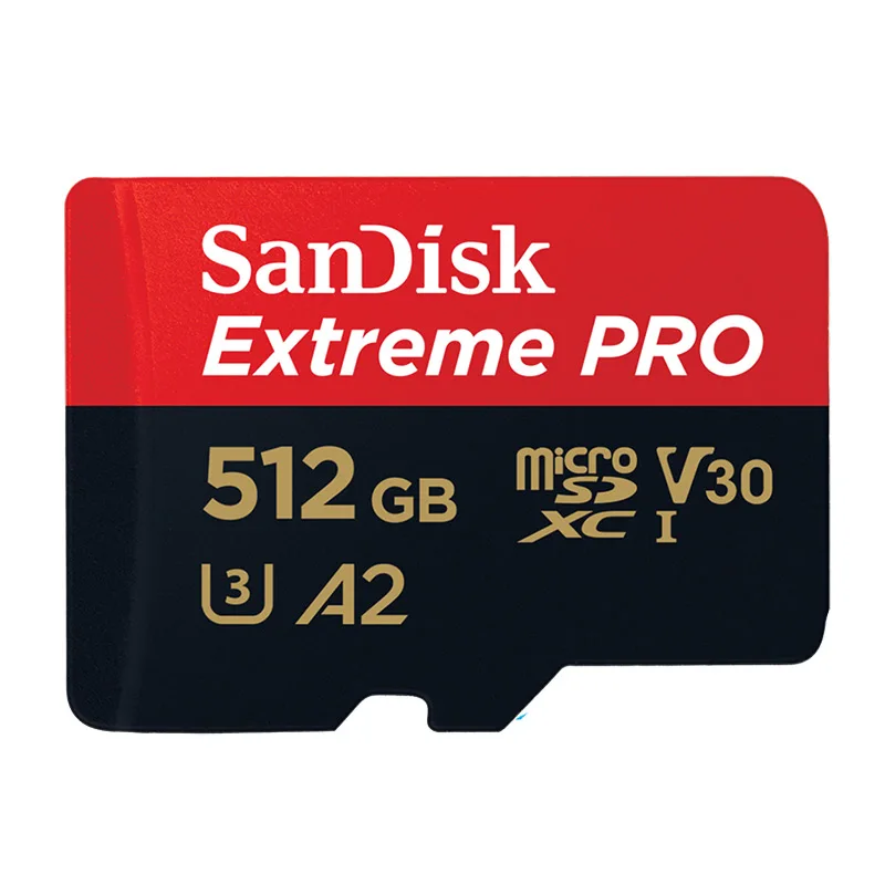 Imagem -02 - Sandisk-cartão de Memória Micro sd 64gb 128gb tb 512 gb Classe 10 para Gopro