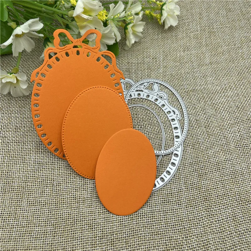 3 photo framelace Metal Cutting die keychain shaker Heart Paper Key Chain Scrapbook Paper Craft Card Punch Art Knife Cutter