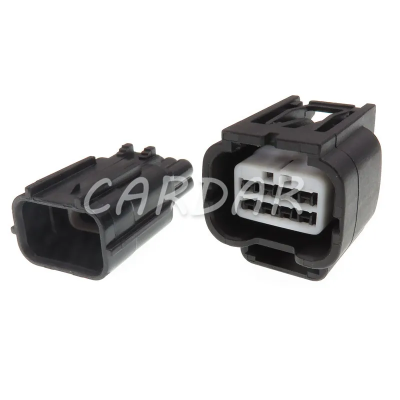 1 Set 8 Pin 7282-2148-30 7283-2148 Auto Headlight Socket AC Assembly Automotive Radar Cable Connector Waterproof Plug For Honda