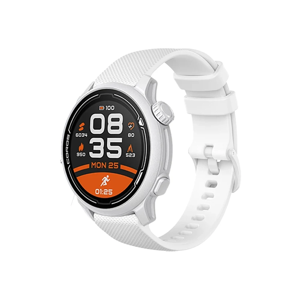 20/22mm Silicone Correa Wristband For COROS APEX Pro/APEX 46mm 42mm Strap Watchband For COROS PACE 2 PACE2 Bracelet Band ремешок