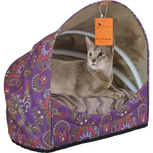 Vista Cat & Dog Bed Folding Oyster