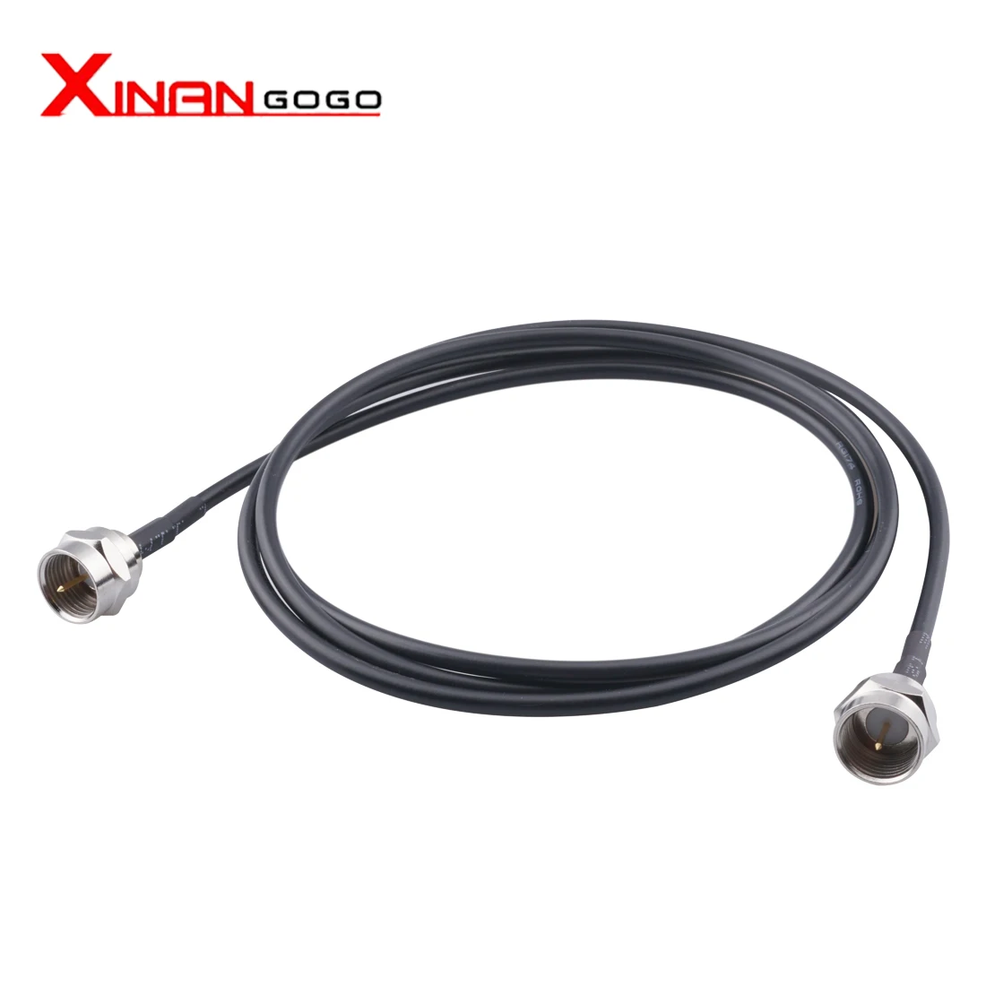 Xinangogo 1PCS F Male to F Male Hign Frequency Signal Telecom Antenna Pigtail Jumper RG174 Coaxial Cable Connect