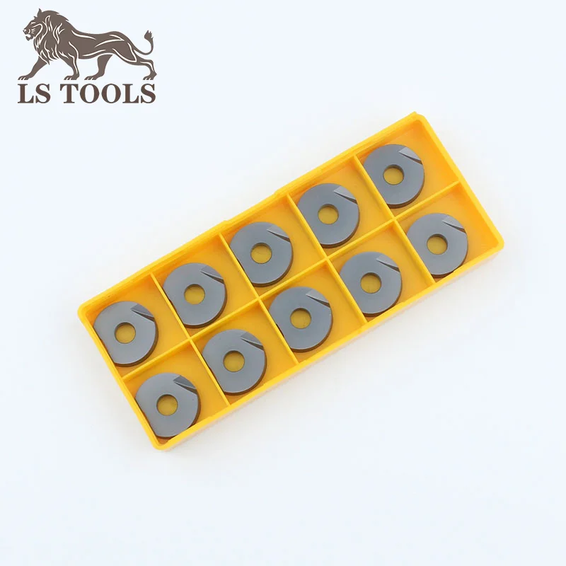 P3200-R4 5 6 8 10 12.5 15mm Ball Head Face Mills Round Inserts Blade Carbide Milling Cutter Inserts for Steel Metal HRC52
