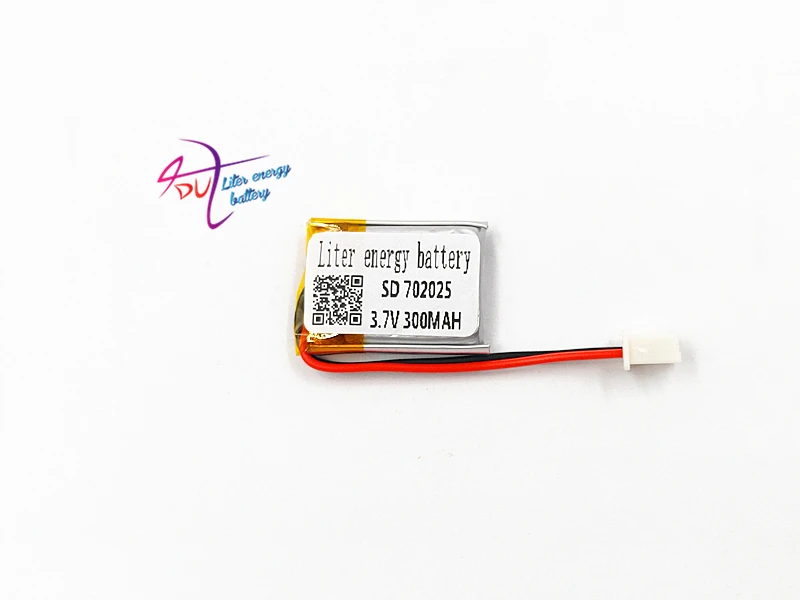 XH2.54  300mAh 702025 3.7V lithium polymer battery charging device lighter point reading pen