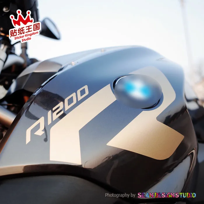 1 Pair For R1200R 2015 2016 2017 Motorcycle Decals Tank Pad Protector Stickers