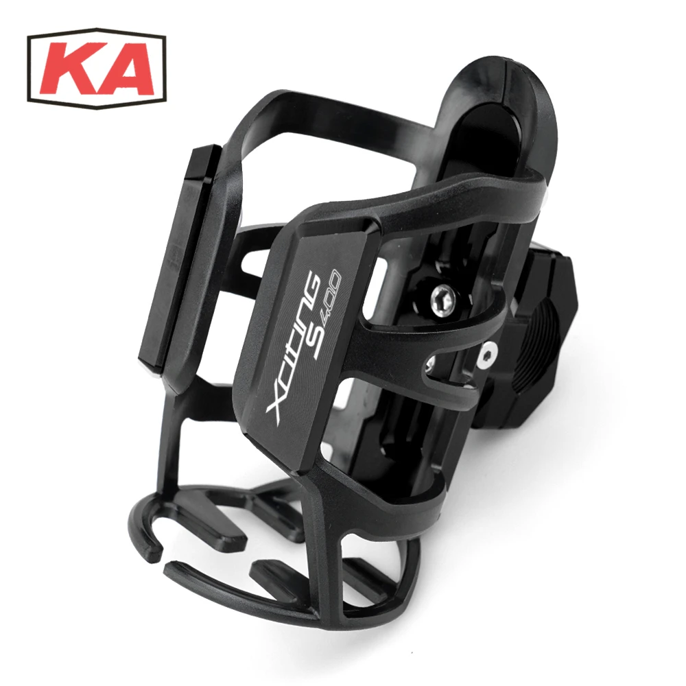 

For KYMCO Xciting S400 400S Xcitings400 2017 2018 2019 2020 Motorcycle Beverage Water Bottle Cage Moto Drink Cup Holder Mount