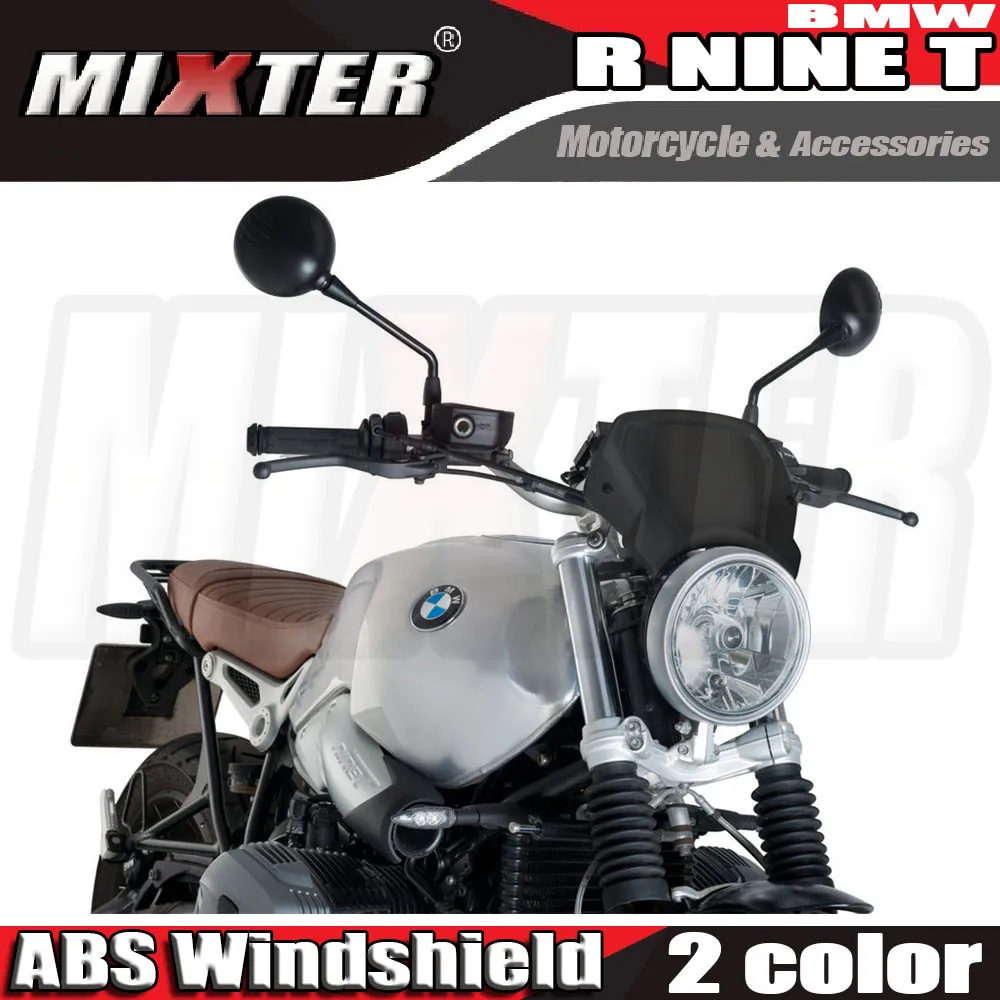 카페 레이서 윈드 스크린 윈드 디플렉터 바이저, BMW R NINE T RNINET R9T 2014-2024 R NineT 2023, 오토바이 액세서리