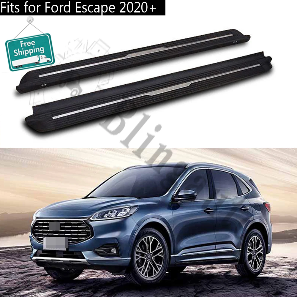 Running board fits for F.ord Escape 2020+ side steps nerf bar car pedal side stairs side bar 2PCS