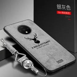 For Xiaomi Poco F2 Pro Case Luxury Soft Silicone+Hard fabric Deer Slim Protective Back Cover Case for Xiaomi Poco F2 Pro F2Pro