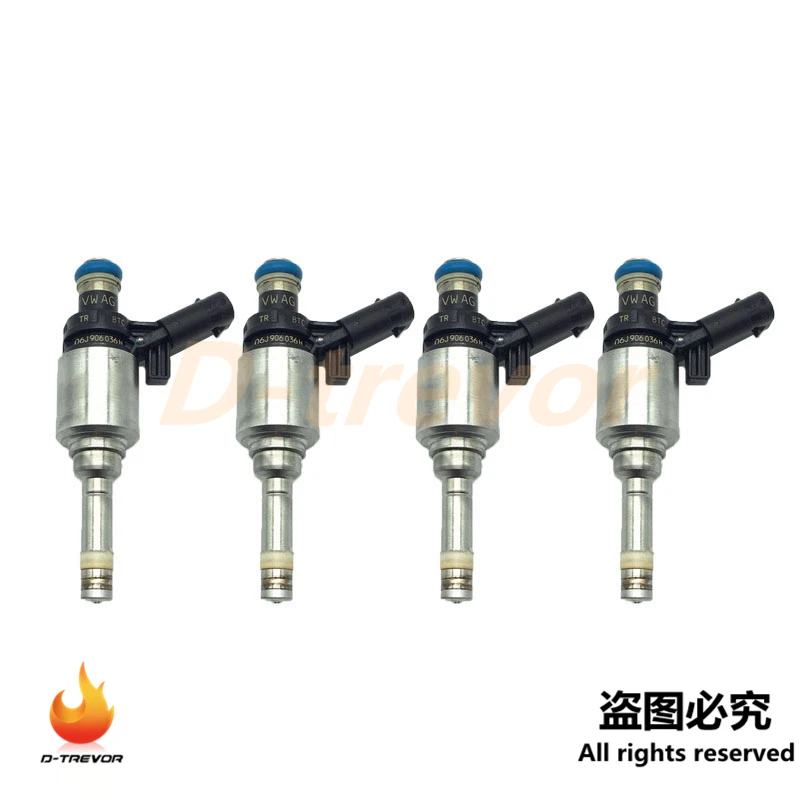 

4pcs OEM 06J906036H Fuel Injector nozzle for Audi A3 A4 A5 TT VW PASSAT 1.8 06H906036B