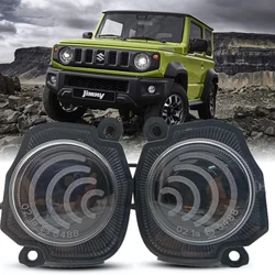 Car LED Turn Signal Lights For Suzuki Jimny 2019 2020 2021 2022 2023 Front Amber Fog Indicator Lamp Exterior Accessories