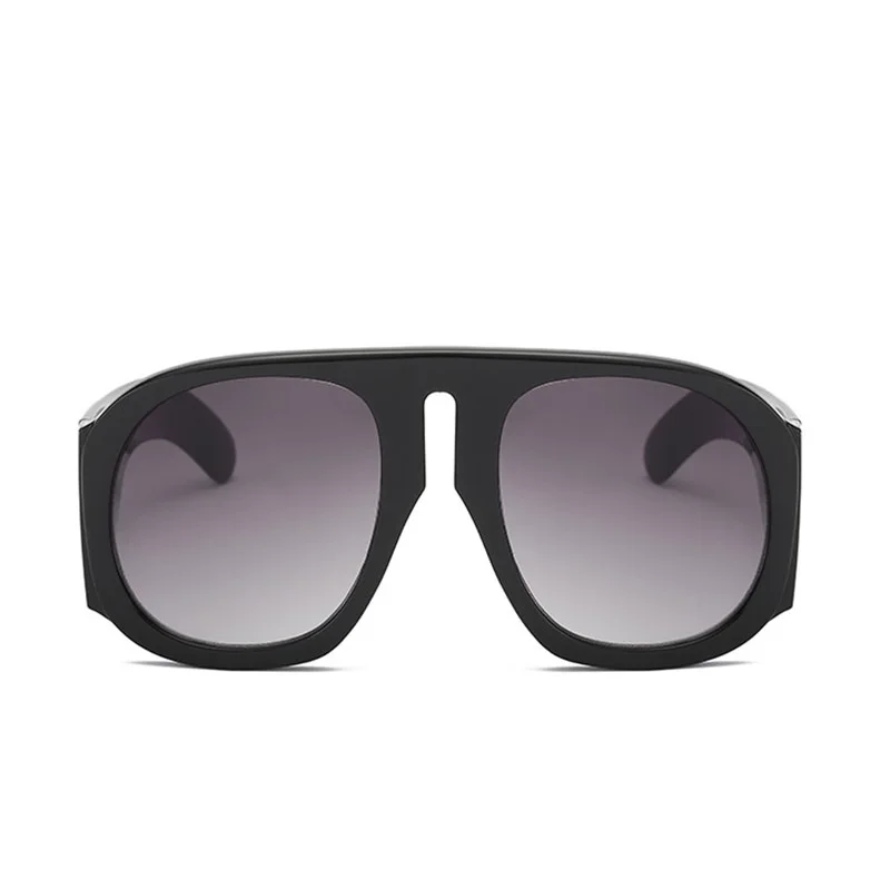 Celebrity Brand Luxury Sunglasses Women Oversized Glasses For Female Male Black Mask Wide Frame Sun Glasses Retro Shades UV400