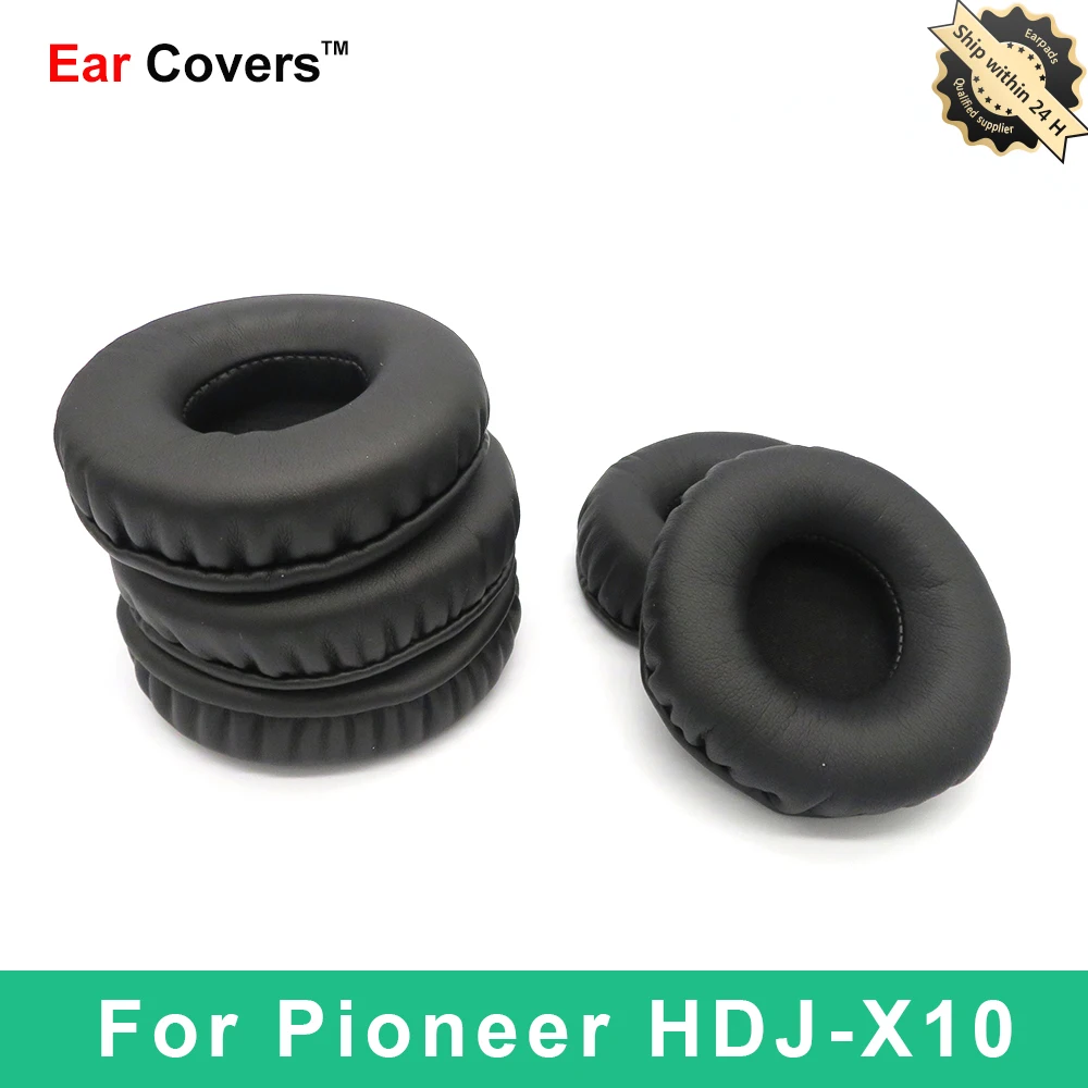 Ear Pads For Pioneer HDJ-X10 HDJ X10 Headphone Earpads Replacement Headset Ear Pad PU Leather Sponge Foam