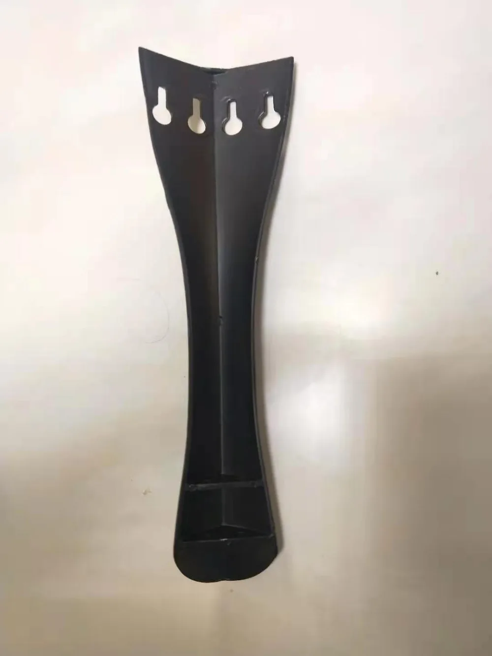 1 PC Double Bass Tail Piece 3/4 Size Ebony Rosewood Aluminum and Carbon Fiber Tailpiece