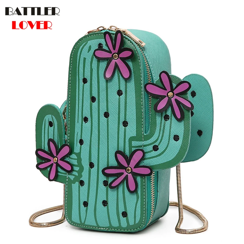 

Cactus Shape Handbags Women Fashion Handbag Women Luxury Brand Shoulder Bags Messenger Bags Female Crossbody Bags Bolsa Feminina