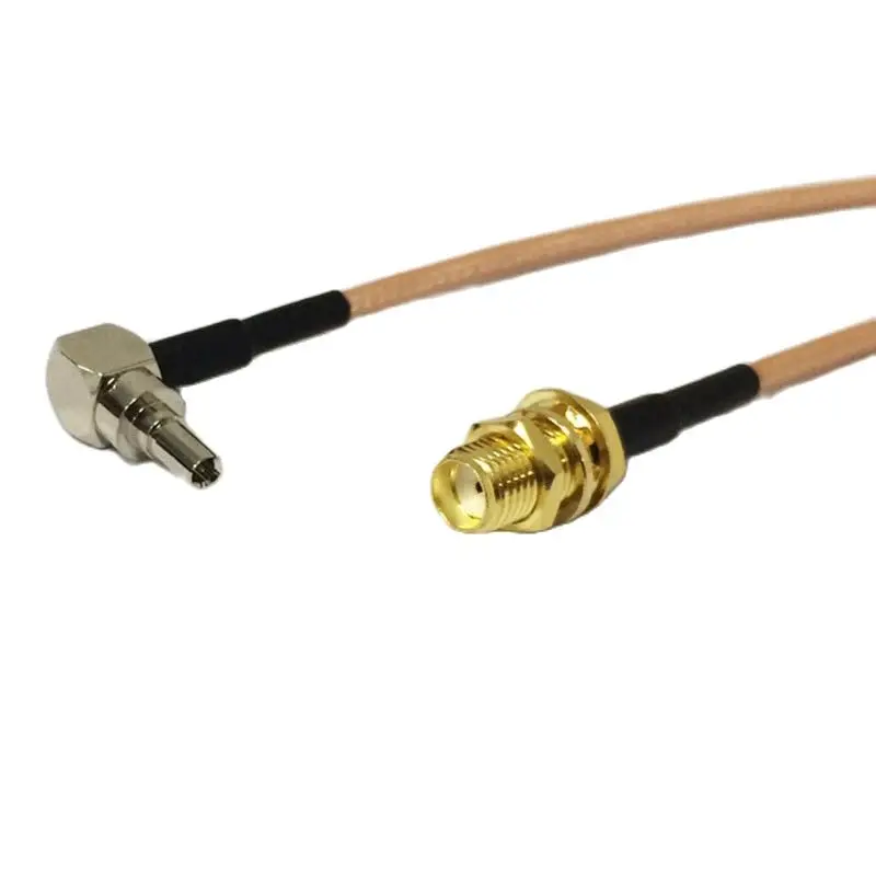 1Pc 3G 800-2100Mhz 3dbi Gsm Antenne Sma Mannelijke Omni Aerial + Sma Vrouwelijke Schakelaar Crc9 Connector Rg316 Kabel 15Cm