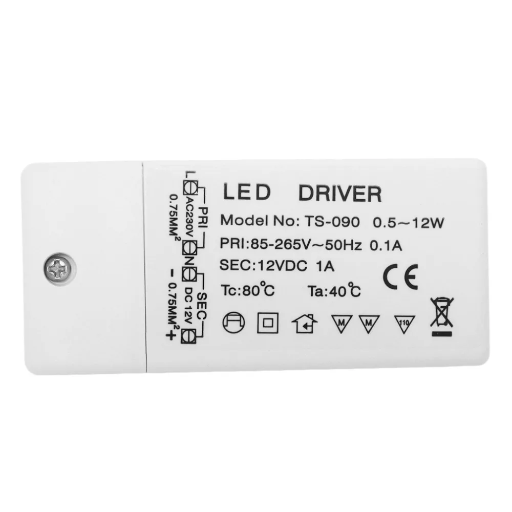 Светодиодный драйвер Питание адаптер трансформатор 220V-240V для MR16 / MR11 12V светодиодный лампы светодиодный полосы 0,5 Вт-12 Вт Фирменная Новинка Лидер продаж