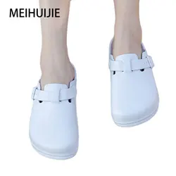Zapatos de enfermera de alta calidad, zapatillas de trabajo de enfermera de polímero EVA, zuecos de enfermera, Zapatos altos quirúrgica, dentista, zapatos médicos
