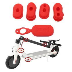 Şarj portu su geçirmez kapak kılıf toz fişi Xiaomi Mijia M365 ve Pro elektrikli Scooter 1S Pro 2 Scooter kauçuk fiş parçaları