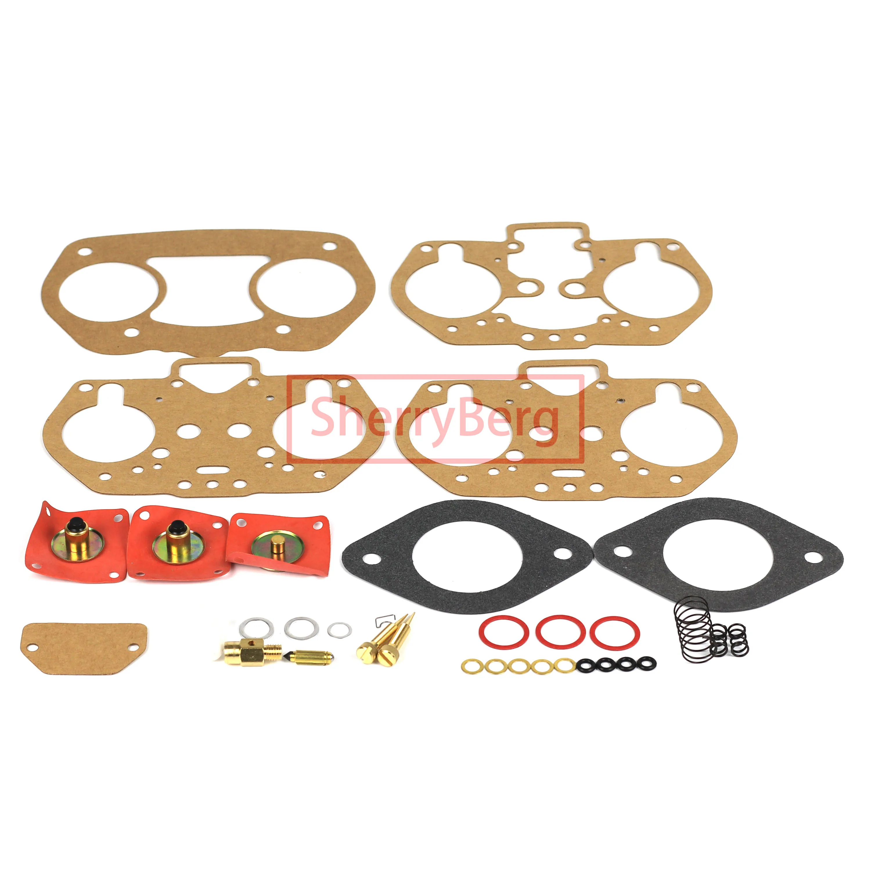 

SherryBerg carb REPAIR KIT GASKET KIT TUNED KIT for Weber 40 44 48 IDF full rebuild kit EMPI HPMX gasket service set diaphragm